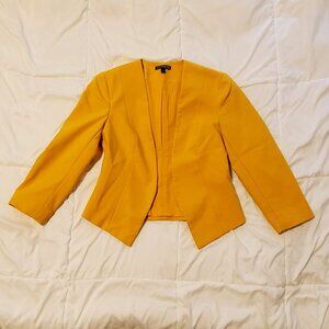 NWOT Express Women's Mustard Yellow Blazer Jacket - 00